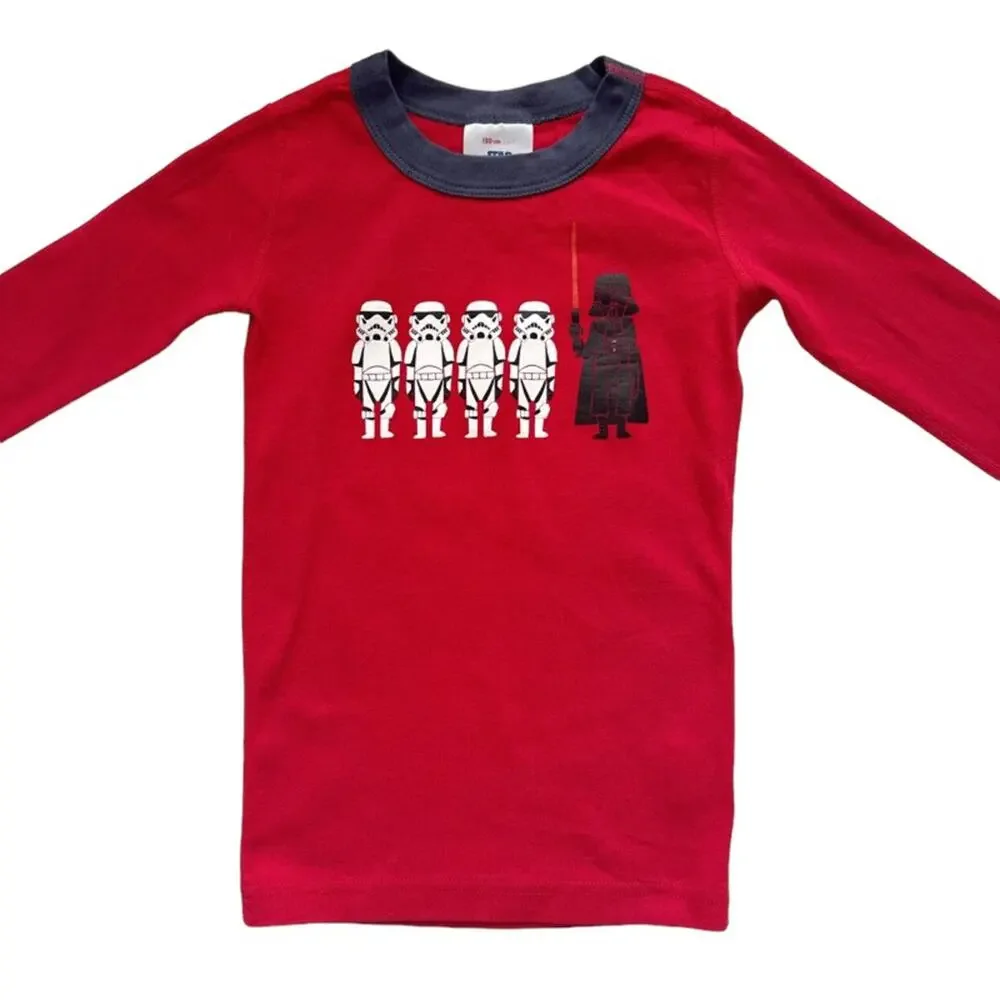 Hanna Andersson + Star Wars Storm Trooper Pajamas Size 6-7
